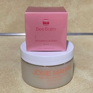 Sugar scrub and bee balm